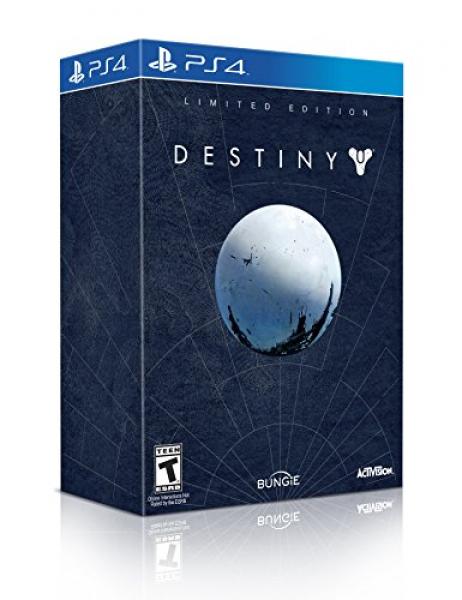 PS4 Destiny - Limited Edition - Complete with Outer Box, Steelbook with Game and Guardian Folio with Field Guide, 4 Postcards, Star Chart & Letter - DLC MAY NOT BE INCLUDED