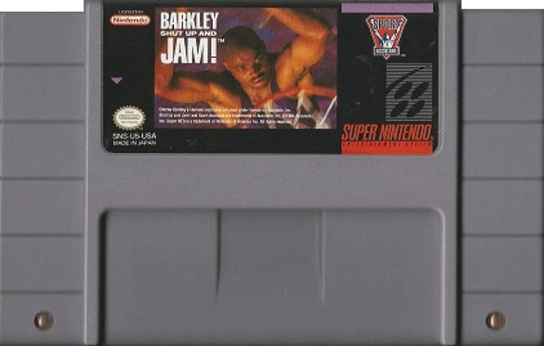 SNES Barkley Shut up and Jam!