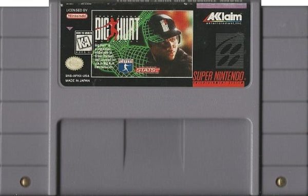 SNES Frank Thomas Big Hurt Baseball