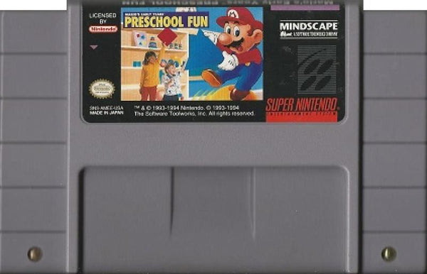 SNES Mario's Early Years - Preschool Fun