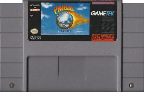 SNES Pinball Dreams
