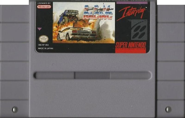 Radical Psycho Machine Racing SNES Radical Psycho Machine Racing | Game Over Videogames