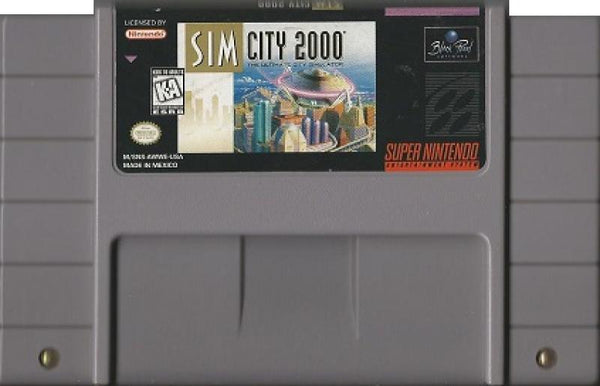 SNES SimCity 2000