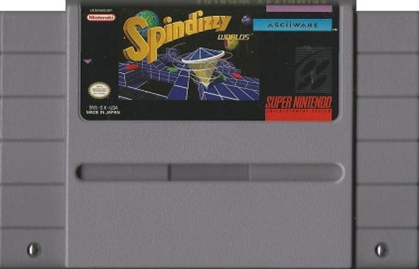 SNES Spindizzy Worlds