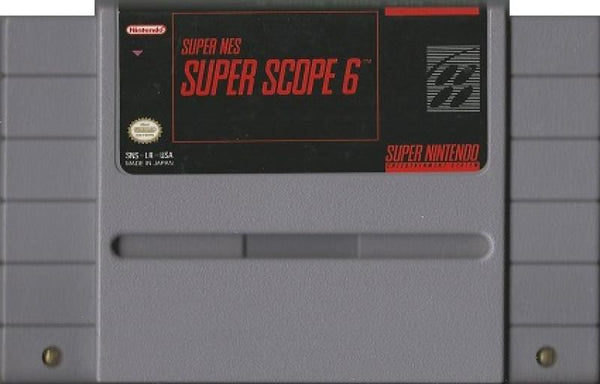 SNES Super Scope 6 - Super Scope Required