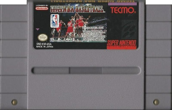 SNES Tecmo Super NBA Basketball