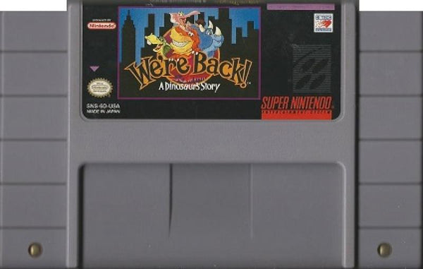 SNES We're Back - A Dinosaur's Story