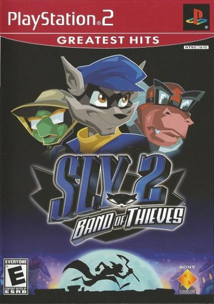 PS2 Sly 2 - Band of Thieves - Game and Poster