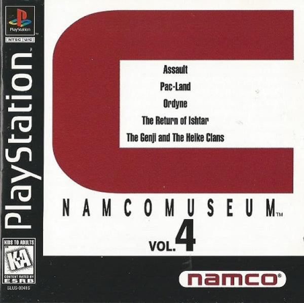 PS1 Namco Museum - Vol. 4