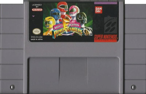 SNES Mighty Morphin Power Rangers
