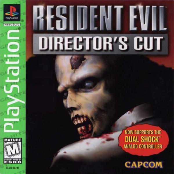 PS1 Resident Evil - Directors Cut - Single Disc Version - GREATEST HITS
