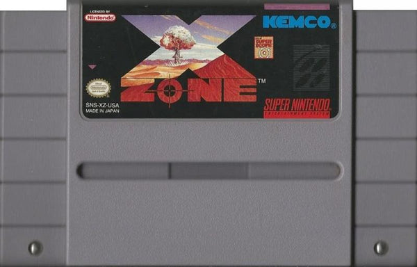 SNES X-Zone - Super Scope Required