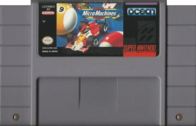 SNES Micro Machines | Game Over Videogames