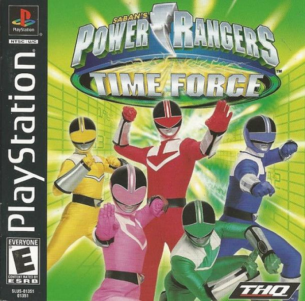 PS1 Power Rangers - Time Force