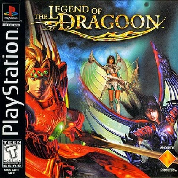 PS1 Legend of Dragoon - BLACK LABEL