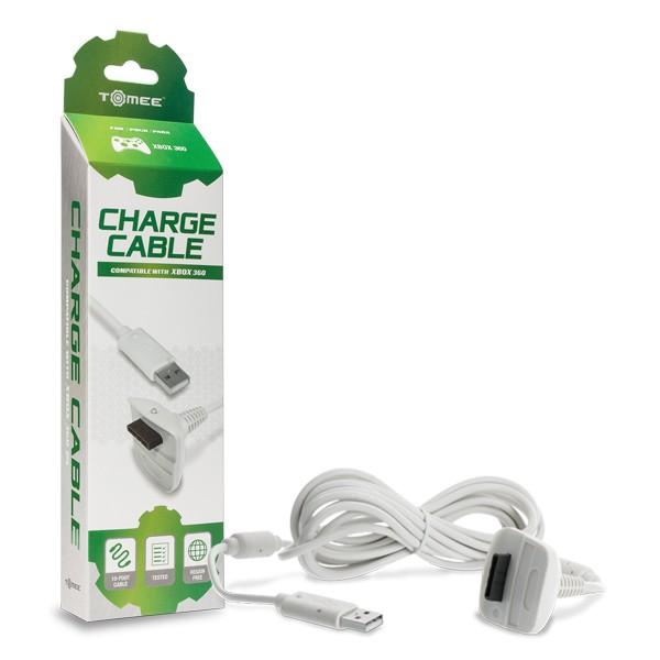 X360 Controller Charge Cable (3rd) - Hyperkin - White - NEW