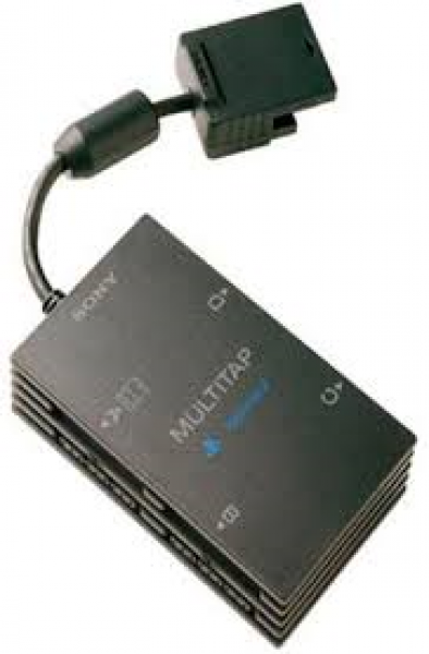 PS2 Multitap (1st) - SCPH-10090 - For use with original PlayStation 2 models - Not compatible with PS1 software - USED