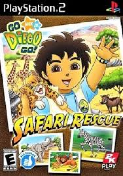 PS2 Go, Diego, Go! - Safari Rescue
