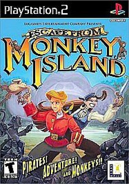 PS2 Escape from Monkey Island