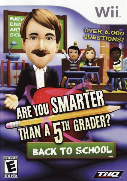 Wii Are You Smarter Than a 5th Grader? - Back to School