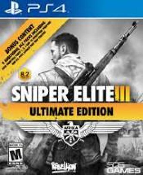 PS4 Sniper Elite III 3 - Ultimate Edition - Matching Disc