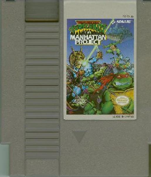 NES Teenage Mutant Ninja Turtles III 3 - The Manhattan Project