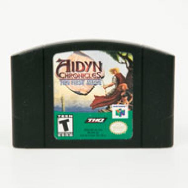 N64 Aidyn Chronicles - The First Mage - Black Cartridge