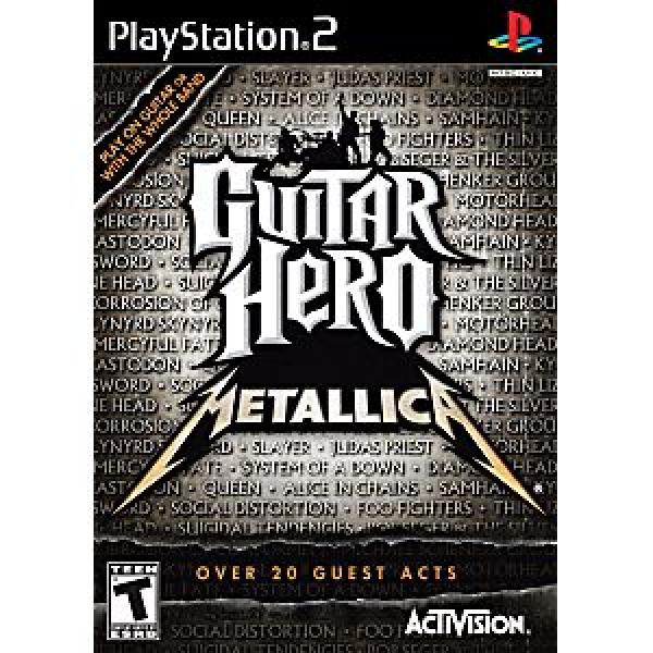 PS2 Guitar Hero - Metallica
