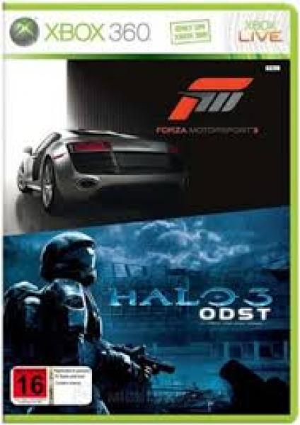 X360 Forza Motorsport 3 / Halo 3: ODST - 4 Discs