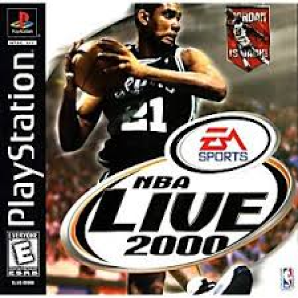 PS1 NBA Live 2000