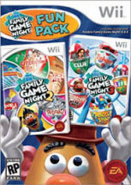 Wii Hasbro Family Game Night Fun Pack - 2 & 3
