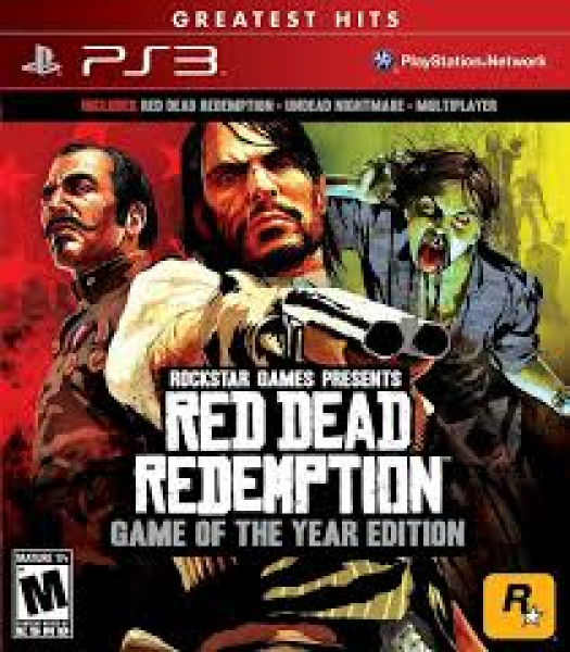 PS3 Red Dead Redemption - Game of the Year Edition
