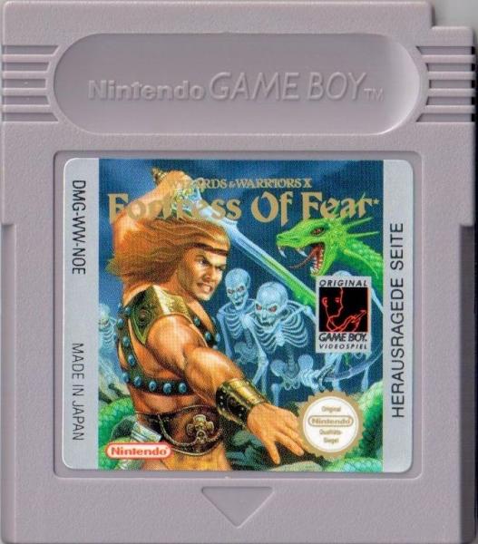 GB Wizards & Warriors X - The Fortress of Fear