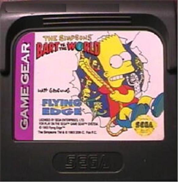 GG Simpsons - Bart vs the World