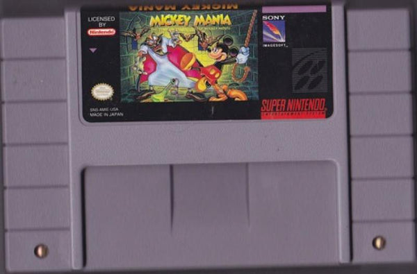 SNES Mickey Mania - The Timeless Adventures of Mickey Mouse