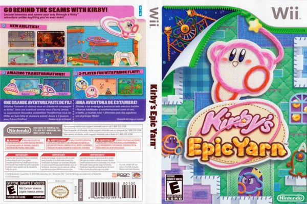 Wii Kirby's Epic Yarn