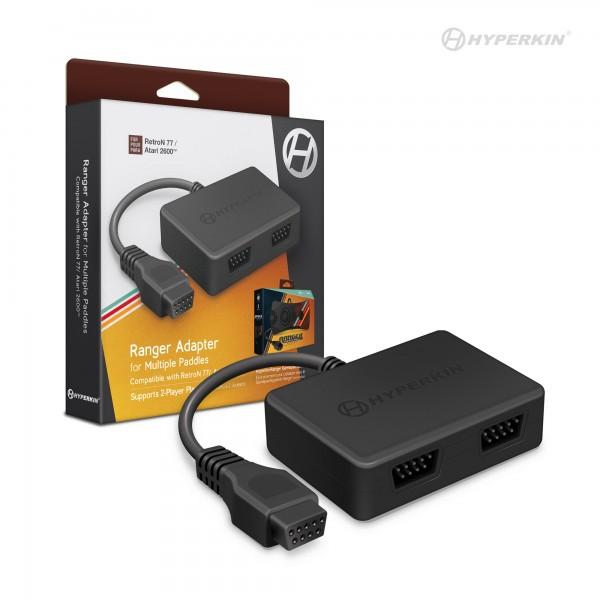 A26 Atari 2600 - Retron 77 - Ranger Adapter - Controller adapter for using 2 sets of Ranger paddles in one controller port - (3rd) Hyperkin - NEW