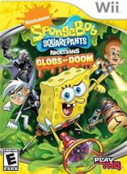 Wii SpongeBob SquarePants Featuring Nicktoons - Globs of Doom