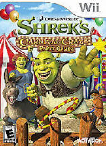 Wii Shrek's Carnival Craze Party Games