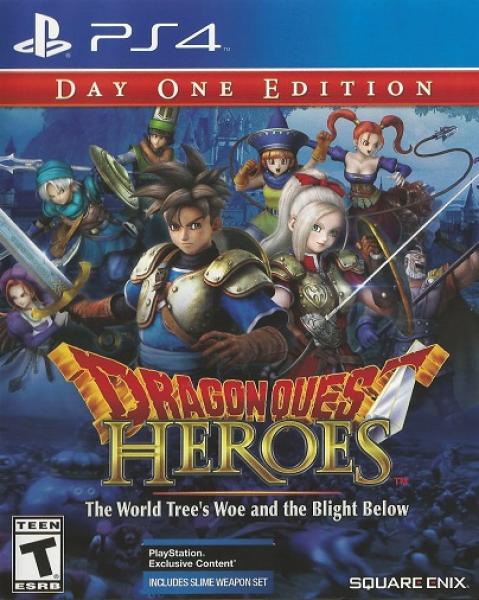PS4 Dragon Quest Heroes - The World Tree's Woe and the Blight Below - Standard or Day One Edition - DLC MAY NOT BE INCLUDED