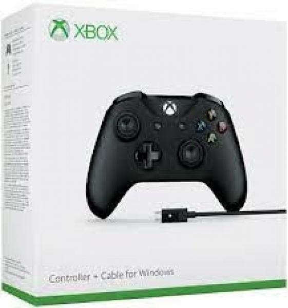 XB1 Xbox One - Controller (1st) - Wireless - Includes USB PC Cable - Black - NEW