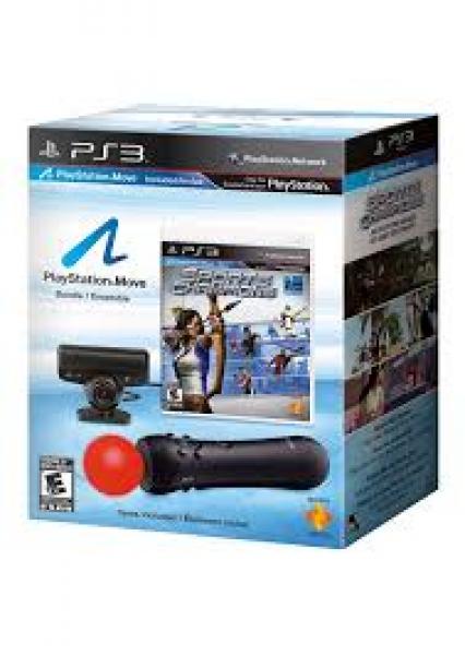 PS3 Playstation Move Starter Bundle - Camera & Motion Controller & Sports Champion game - Complete in Box - USED