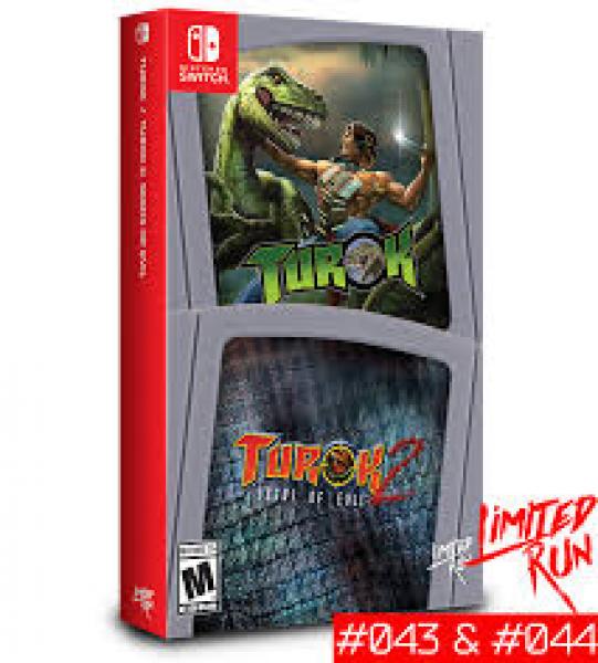 NS Turok / Turok 2 Seeds of Evil - Limited Run #43 & #44 - Double Pack in Big Box