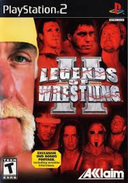 PS2 Legends of Wrestling II 2