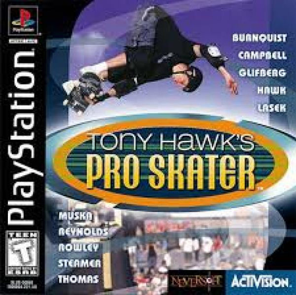 PS1 Tony Hawk's Pro Skater