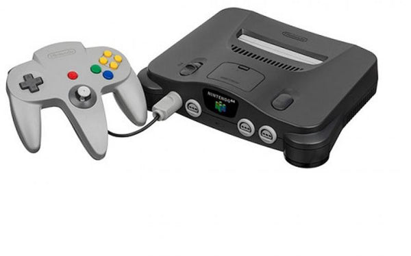 N64 Nintendo 64 System HW - Black - Original