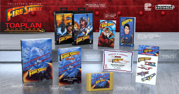 SG Fire Shark - NEW version - Retrobit - Toaplan games #3 - NEW and SEALED