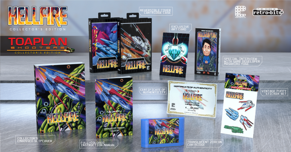 SG HellFire - NEW version - Retrobit - Toaplan games #2 - NEW and SEALED