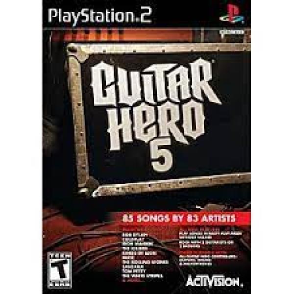 PS2 Guitar Hero 5