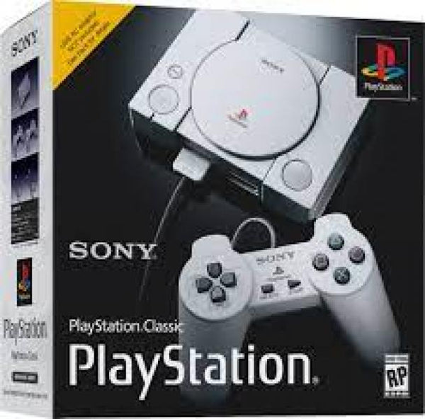 PS1 PlayStation Classic Mini (1st) - Mini Console and 2 Controllers - NEW